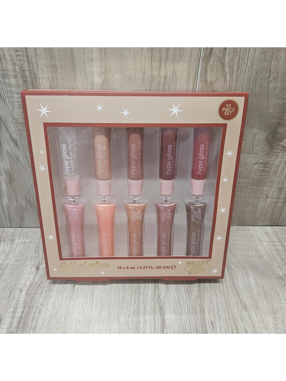 New Holler and Glow Gift of Gloss 10-Piece Lip Gloss Set
